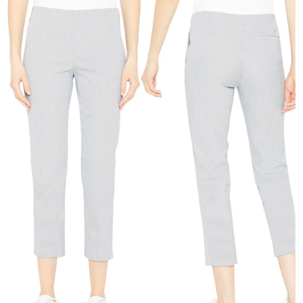 Theory Treeca Stripe Crop Pant
